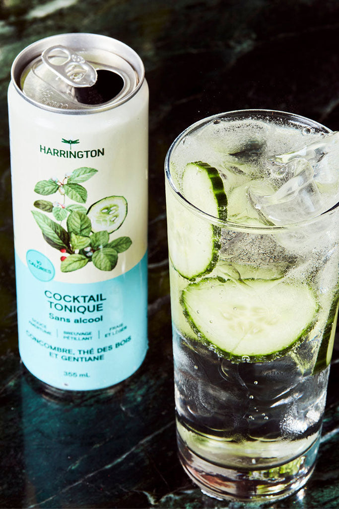 Recette de cocktail rafraîchissant au concombre