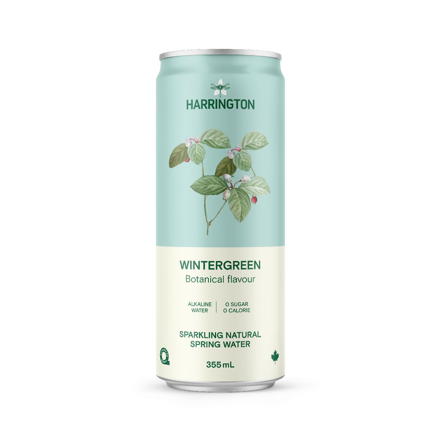 Botanical sparkling water with wintergreen tea_harrington