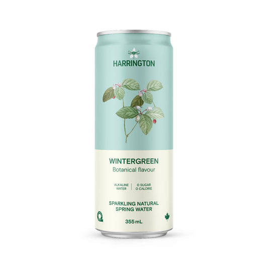 Botanical sparkling water with wintergreen tea_harrington