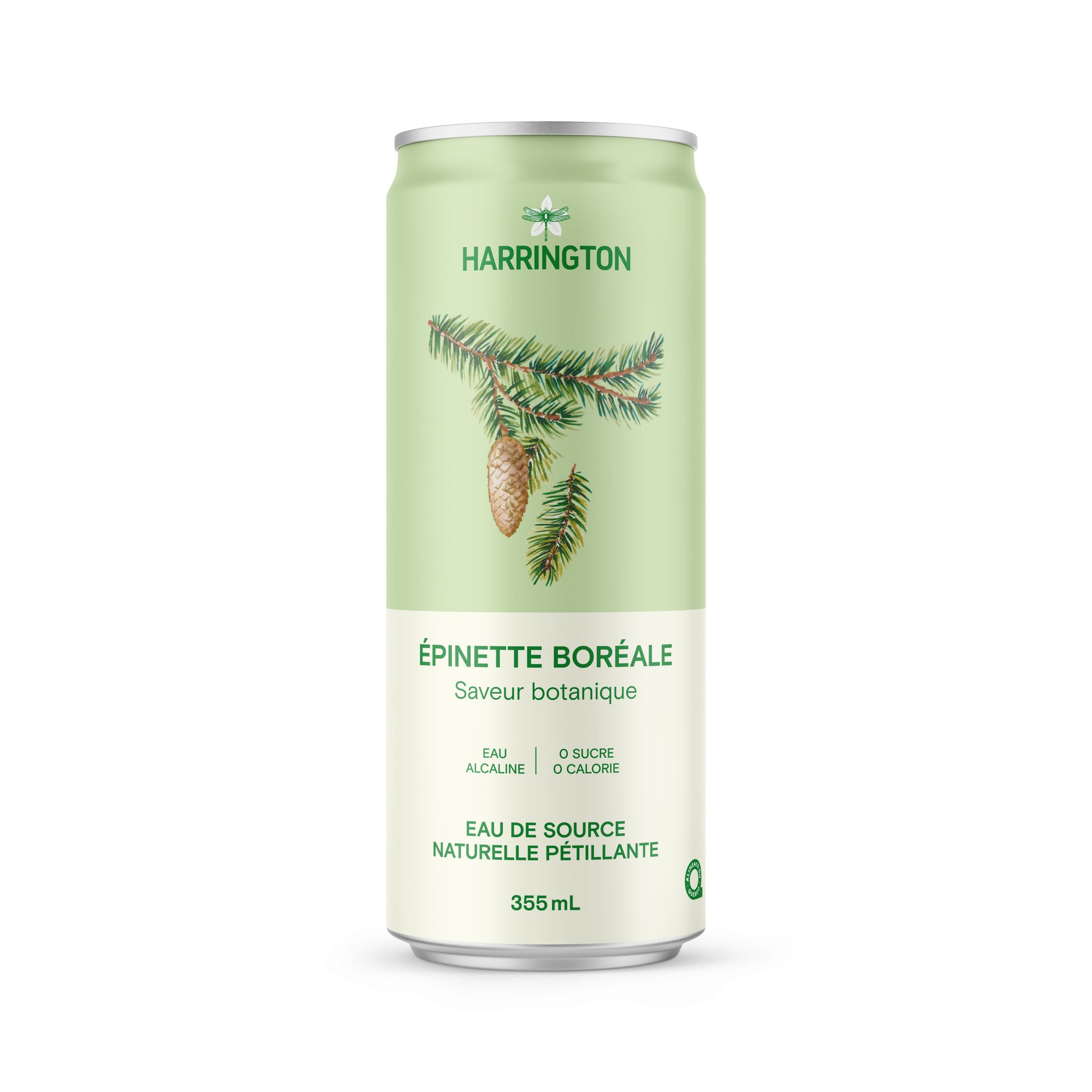 Eau pétillante botanique épinette douce_harrington