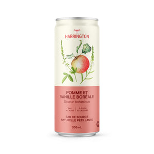 Eau pétillante botanique pomme & vanille boréale_harrington