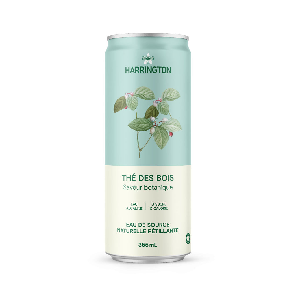 Eau pétillante botanique thé des bois_harrington