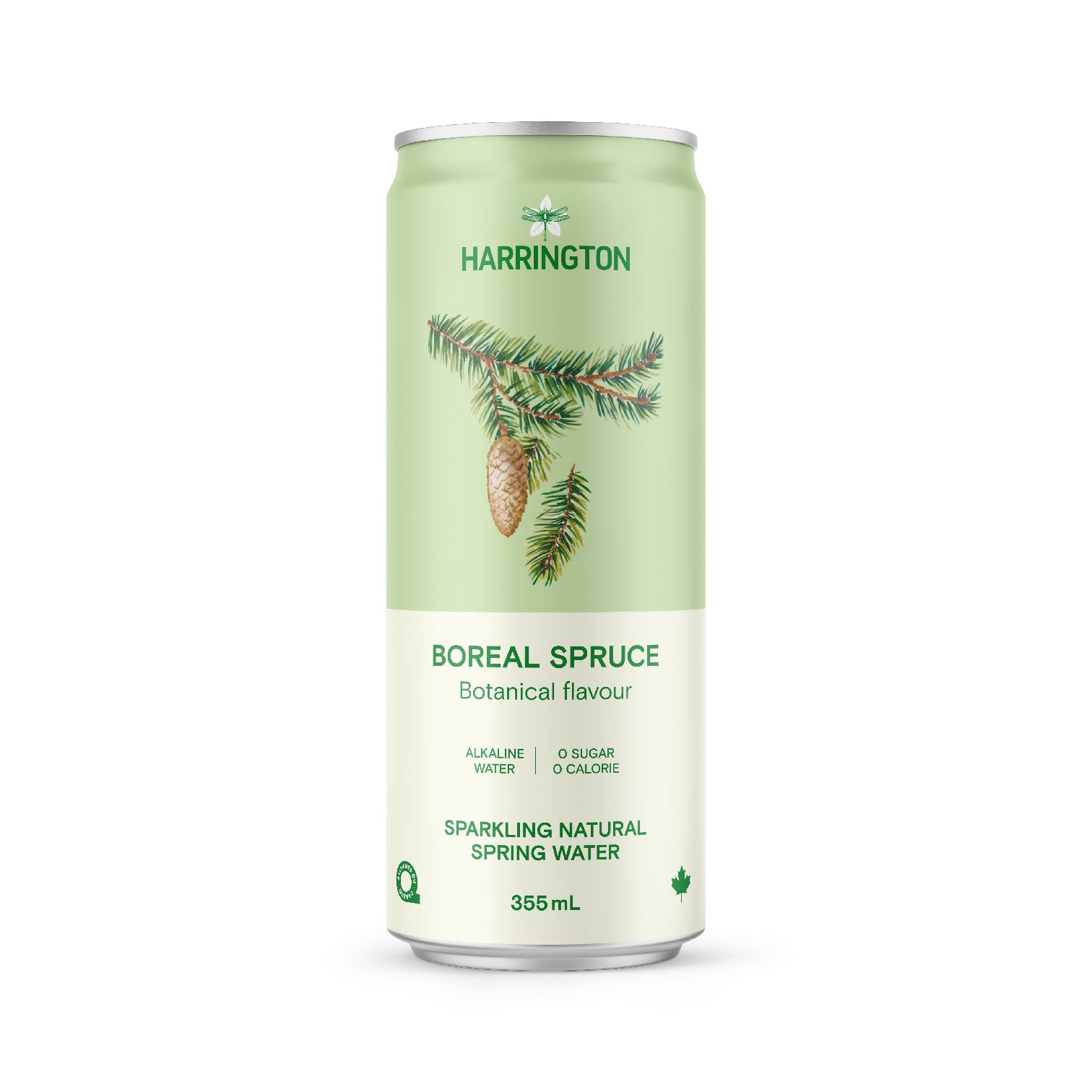 Sweet spruce botanical sparkling water_harrington