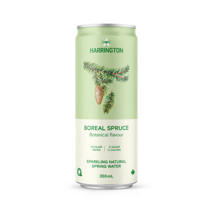 Sweet spruce botanical sparkling water_harrington