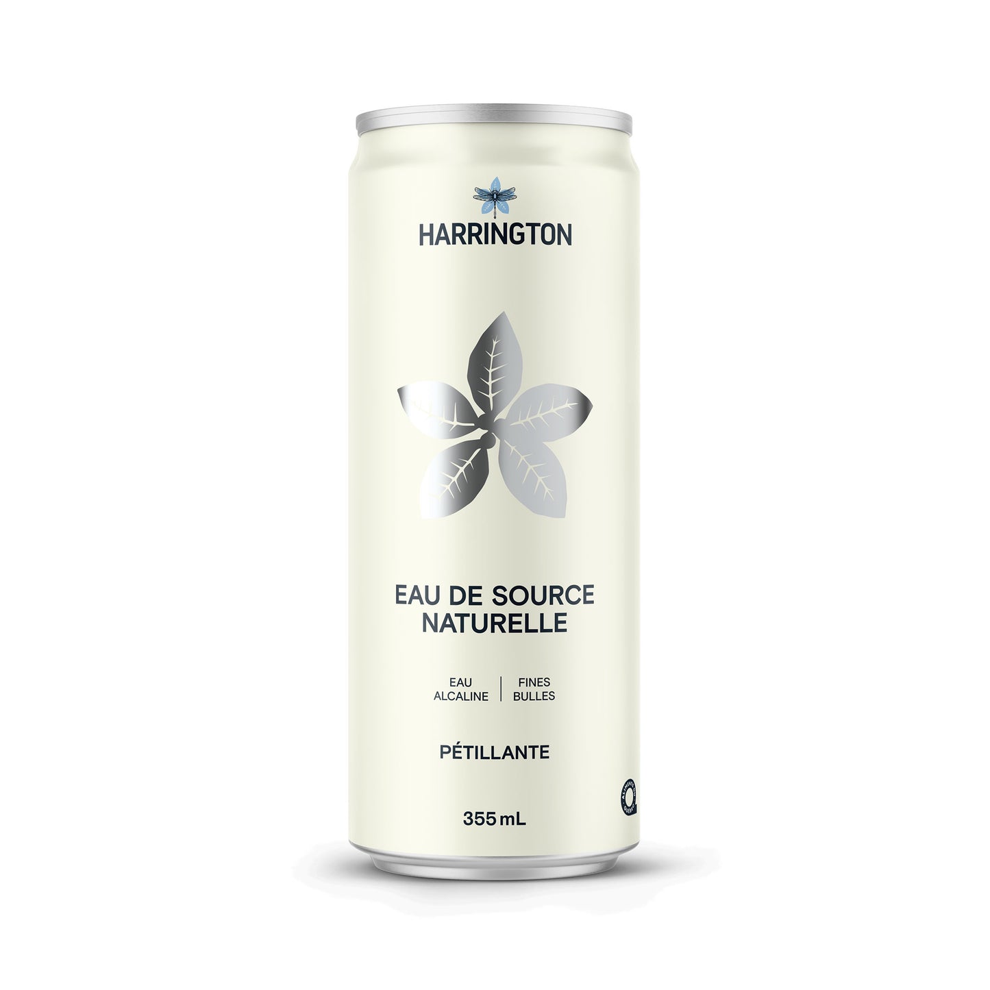 Eau de source naturelle pétillante - 24 canettes